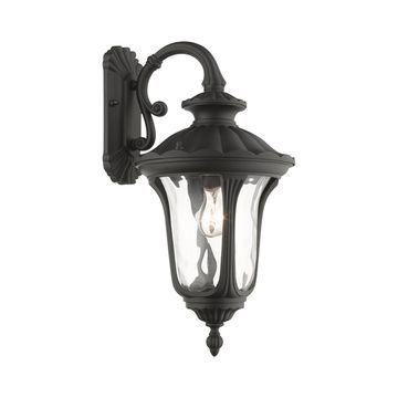 Livex Lighting Oxford 1-Light Medium Outdoor Down Wall Lanternimage