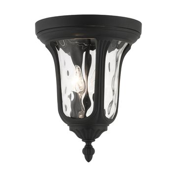 Livex Lighting Oxford 2-Light Large Outdoor Ceiling Mount Lightimage
