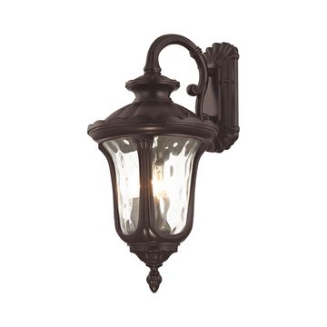 Livex Lighting Oxford 3-Light Large Outdoor Down Wall Lanternimage