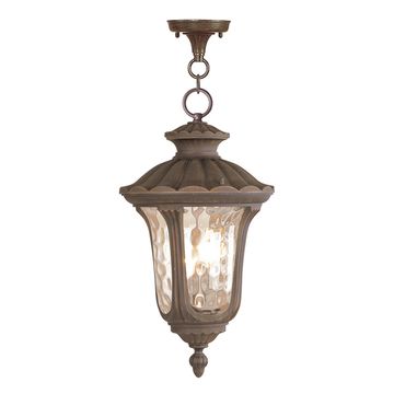 Livex Lighting Oxford 3-Light Large Outdoor Pendant Lanternimage