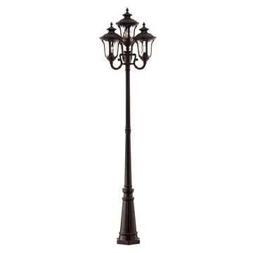 Livex Lighting Oxford 4-Light Outdoor 4-Head Post Lightimage
