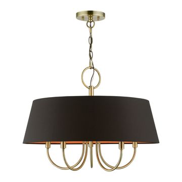 Livex Lighting Palma 5-Light Pendant Chandelierimage