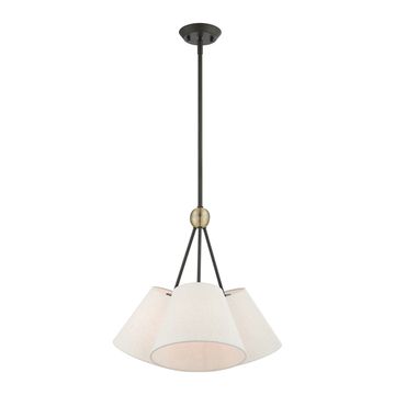 Livex Lighting Prato 3-Light 21 Inch Chandelierimage