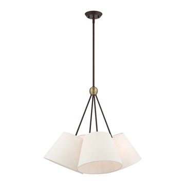 Livex Lighting Prato 4-Light 25 Inch Chandelierimage