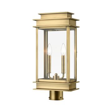 Livex Lighting Princeton 2-Light Large Outdoor Post Top Lanternimage