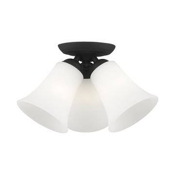 Livex Lighting Ridgedale 3-Light Semi-Flush Ceiling Lightimage