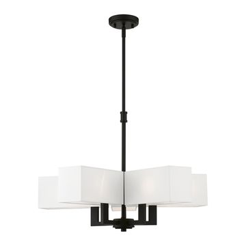 Livex Lighting Rubix 5-Light 26 Inch Chandelierimage
