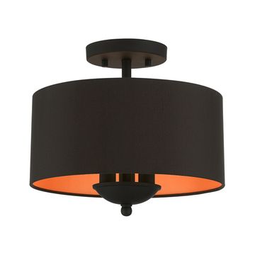 Livex Lighting Sentosa 3-Light Semi-Flush Ceiling Lightimage