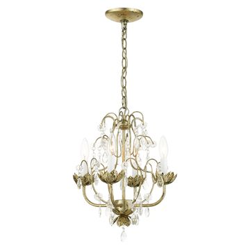 Livex Lighting Sofia 4-Light Petite Chandelierimage
