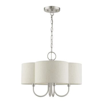 Livex Lighting Solstice 4-Light Pendant Chandelierimage