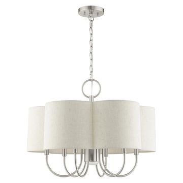 Livex Lighting Solstice 7-Light Pendant Chandelierimage