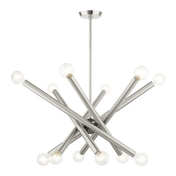 Livex Lighting Stafford 12-Light Large Chandelierimage
