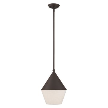 Livex Lighting Stockholm 1-Light 10 Inch Single Pendant Lightimage