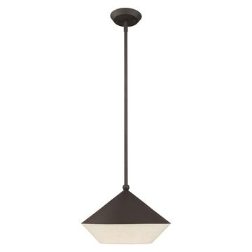 Livex Lighting Stockholm 1-Light 13 Inch Single Pendant Lightimage