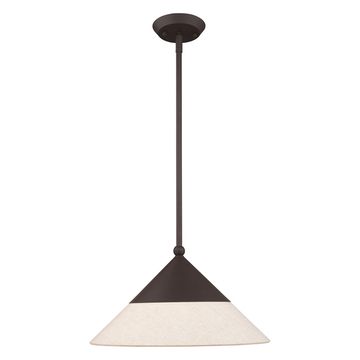Livex Lighting Stockholm 1-Light 15 Inch Single Pendant Lightimage