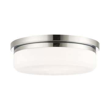 Livex Lighting Stratus 3-Light Flush Mount Wall or Ceiling Lightimage