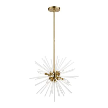 Livex Lighting Uptown 6-Light Pendant Chandelierimage