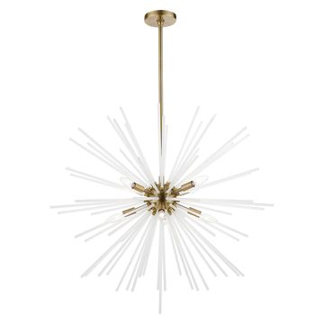 Livex Lighting Uptown 8-Light Large Foyer Chandelierimage