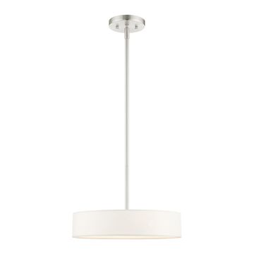Livex Lighting Venlo 4-Light 14 Inch Small Drum Pendant Lightimage