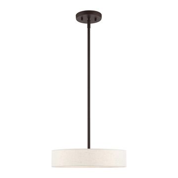 Livex Lighting Venlo 4-Light Small Drum Pendant Lightimage