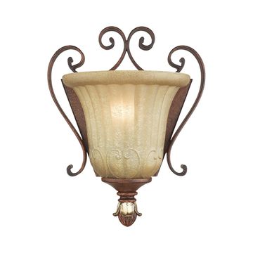 Livex Lighting Villa Verona 1-Light ADA Single Wall Sconceimage