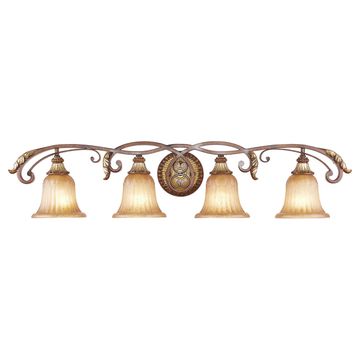 Livex Lighting Villa Verona 4-Light Large Vanity Sconceimage