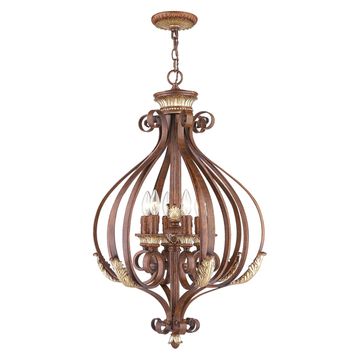 Livex Lighting Villa Verona 6-Light Foyer Lanternimage