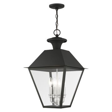 Livex Lighting Wentworth 4-Light Extra Large Outdoor Pendant Lanternimage