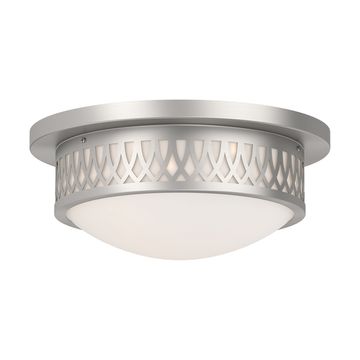 Livex Lighting Westfield 2-Light Medium Flush Mount Ceiling Lightimage