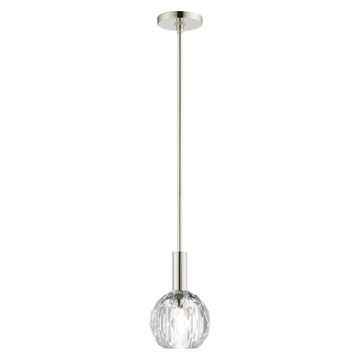 Livex Lighting Whitfield 1-Light Single Pendant Lightimage