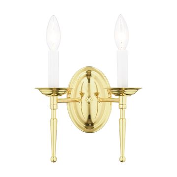 Livex Lighting Williamsburgh 2-Light Wall Sconceimage