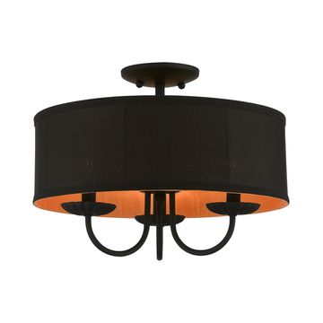 Livex Lighting Winchester 5-Light Large Semi-Flush Ceiling Lightimage