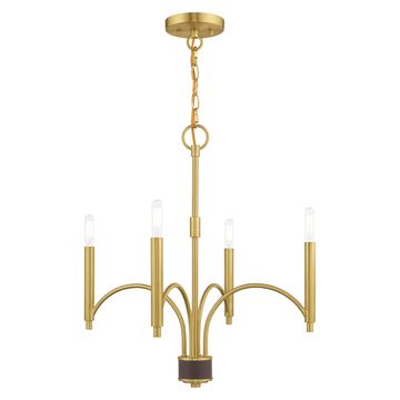 Livex Lighting Wisteria 4-Light Chandelierimage