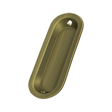 Deltana 3 1/2 Inch Oblong Recessed Flush Pullimage