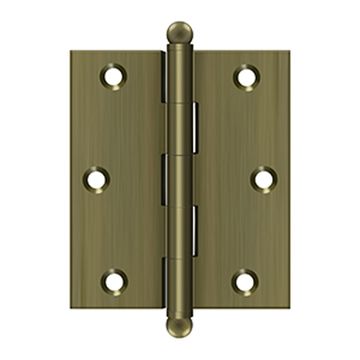 Deltana 3 x 2 1/2 Inch Hinge With Ball Tipsimage