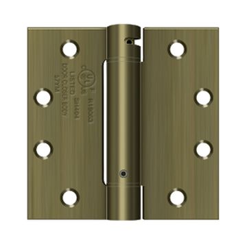 Deltana 4 1/2 Inch Square Spring Hinge - UL Listedimage