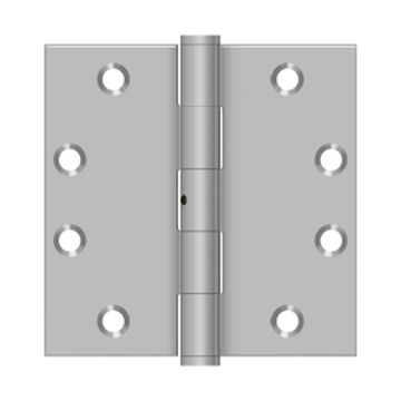 Deltana 4 1/2 Inch Square Stainless Steel Hinge - Non Removeable Pinimage