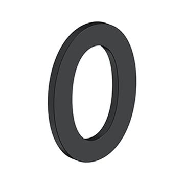 Deltana 4 Inch House Number With Risersimage