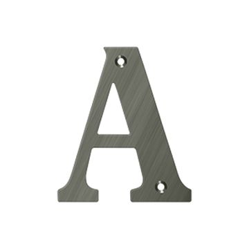 Deltana 4 Inch Residential House Letterimage