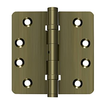Deltana 4 Inch 1/4 Radius Ball Bearing Hinge - Non Removeable Pinimage