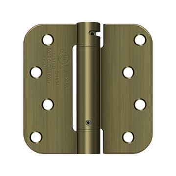Deltana 4 Inch 5/8 Radius Spring Hinge - UL Listedimage