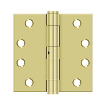 Deltana 4 Inch Heavy Duty Square Ball Bearing Hinge - Non Remove Pinimage
