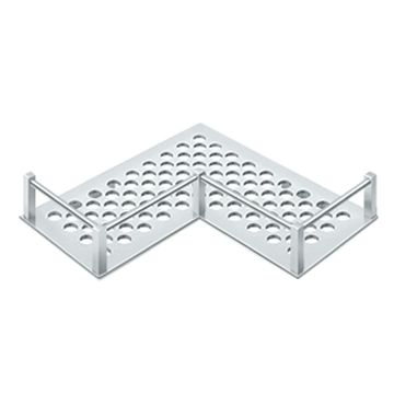 Deltana Heavy Duty Universal Corner Wire Bathroom Shower Basketimage