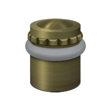 Deltana Round 1 5/8 Inch Pattern Cap Floor Door Stop Bumperimage