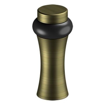 Deltana Round 3 1/2 Inch Universal Decorative Floor Door Stop Bumperimage