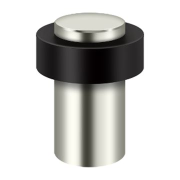 Deltana Round 3 Inch Universal Heavy Duty Floor Door Stop Bumperimage