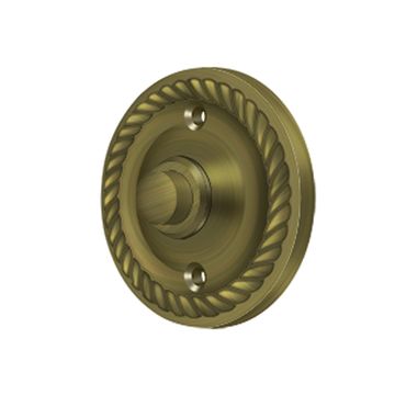 Deltana Round Rope Door Bell Buttonimage
