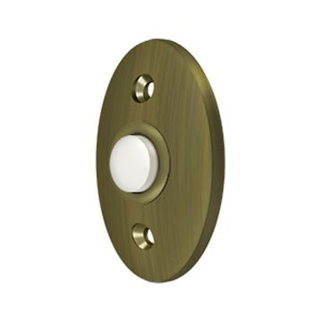 Deltana Standard Oval Door Bell Buttonimage
