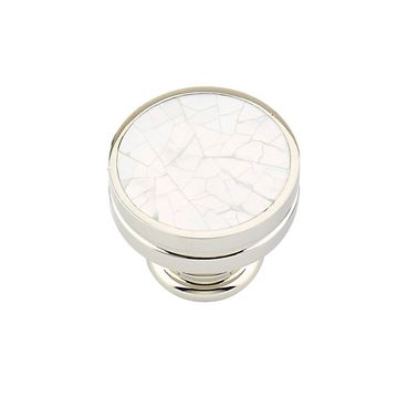 Schaub Mother Of Pearl Round Band Cabinet Knobimage