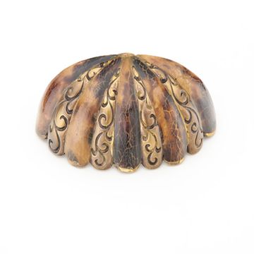 Schaub Tiger Penshell Cabinet Cup Bin Pullimage